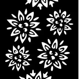 Artistic Vine Flower Mehndi Sticker Patterns For Bridesmaid Looks Or Everyday-image-98