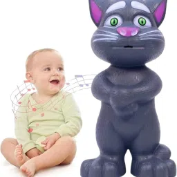 vayukids Interactive Talking Tom Cat Toy for Toddlers, Repeating and Singing Functions image 5