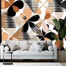 Wallpics White & Pink Printed Self-Adhesive Wall Sticker-image-88