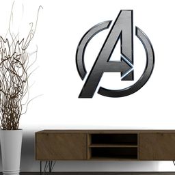 Wallpics Grey & Black Printed Waterproof Wall Sticker-15