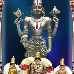 Wallpics Grey & Red Balaji Printed Waterproof Wall Sticker-picture-23