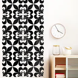 Wall1ders Black 32 Pieces Acrylic Wall Stickers-35