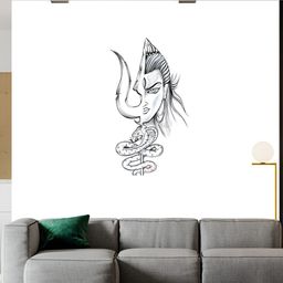 Wallpics Black Printed Waterproof Self-Adhesive Wall Sticker-image-87