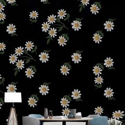 Aura  Black & White 3D Printed Self Adhesive Wall Sticker-picture-16