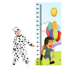 WENS Happy Kids Height Measurement Removable Wall Sticker-image-49