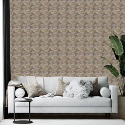 Wallpics Grey  Abstract Printed Self-Adhesive Wallpaper-6