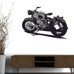 Wallpics Black Printed Waterproof Wall Sticker-image-72
