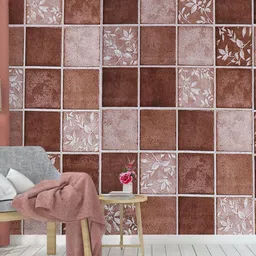 Dakshya Industries Floral Design Self Design Plastic Wallpaper-image-4