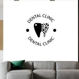 Wallpics Black & White Abstract Printed Water Resistant Wall Sticker-27