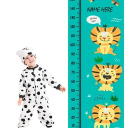 WENS Lion's Roar Height Measurement Removable Wall Sticker-image-45
