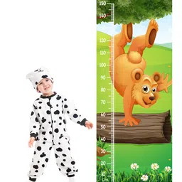 WENS Cute Bear Height Measurement Removable Wall Sticker-image-99