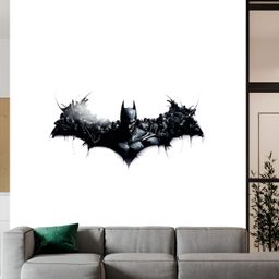Wallpics Black Printed Water-Proof Wall Sticker-image-1