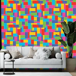 Wallpics Pink Printed Self-Adhesive Wallpaper-13
