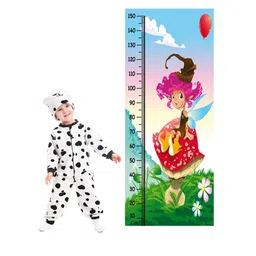 WENS Multicoloured Fairy Height Measurement Removable Wall Sticker-image-91
