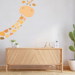 RANGOLI Kids Brown Cute Giraffe Wall Decals and Stickers-20