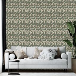 Wallpics Green Abstract Printed Self-Adhesive Wallpaper-16