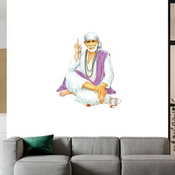 Wallpics White & Purple Printed Waterproof Wall Sticker-image-16