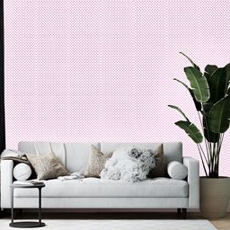Wallpics White & Pink Geometric Printed Self Adhesive Wallpaper-image-79