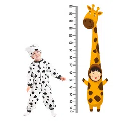 WENS Giraffe Height Measurement Removable Wall Sticker-image-75