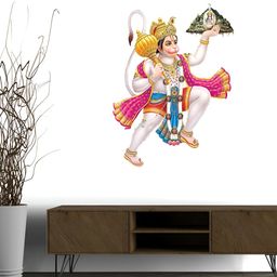 Wallpics Pink & Blue Printed Water Resistant Wall Sticker-image-61