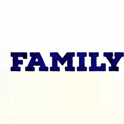 Wall1ders Blue Family 3D Acrylic Mirror Wall Sticker-picture-12