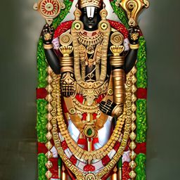 Wallpics Black & Beige Balaji Printed Waterproof Wall Sticker-image-92