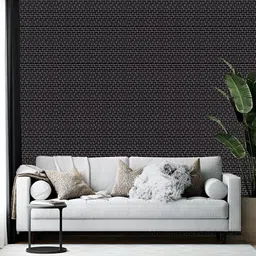 Wallpics Black & White Abstract Printed Self Adhesive Wall Stickers-image-89