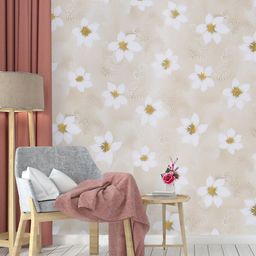 Dakshya Industries Jasmine Printed Adhesive Wall Sticker-image-28