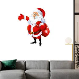 Wallpics White & Red Printed Self-Adhesive Waterproof Wallpaper-image-71