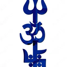 Wall1ders Blue 3D Acrylic Mirror Wall Sticker-image-35