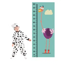 WENS Ostrich Cartoon Height Measurement Removable Wall Sticker-image-93