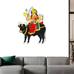 Wallpics Red & Black Printed Waterproof Self-Adhesive Wall Sticker-image-85