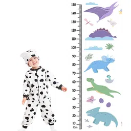 WENS Dino World Height Measurement Removable Wall Sticker-image-80