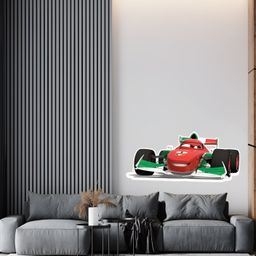 Wallpics Red & Green Printed Waterproof Wall Sticker-21
