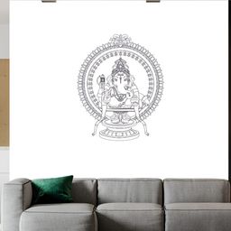 Wallpics Black Printed Waterproof Wall Sticker-image-131