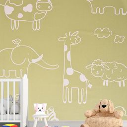 Bonhomie Birds & Animals Printed Wall Sticker Wallpapers-31