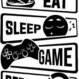 Wallpics Black & White Printed Waterproof Vinyl Wall Sticker-image-29