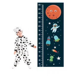 WENS Astronaut Height Measurement Removable Wall Sticker-image-86