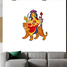 Wallpics Red & Blue Printed Waterproof Wall Sticker-image-102