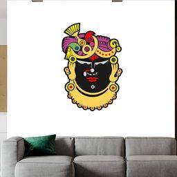Wallpics Black & Yellow Religious Printed Waterproof Wall Sticker-image-96
