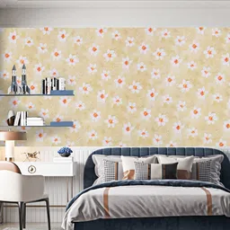 Dakshya Industries Jasmine Printed Adhesive Wall Sticker-image-30