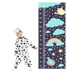 WENS Blue Unicorn Height Measurement Removable Wall Sticker-image-90