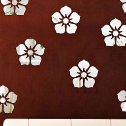 Wall1ders 8-Pcs Floral Pattern Wall Stickers-2