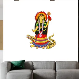 Wallpics Black & Red Printed Waterproof Self-Adhesive Wall Sticker-13