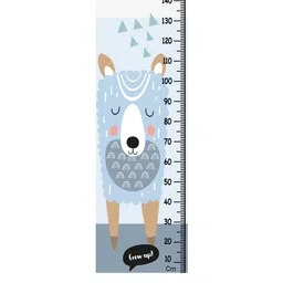 WENS Kids Multicoloured Doodle Cartoon Height Chart Vinyl Wall Sticker-image-83