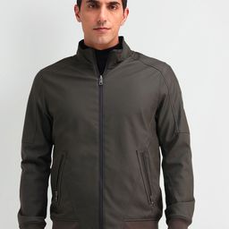 Arrow Sport Men Solid Bomber Jacket-picture-0