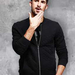 fanideaz Mock Collar Bomber Jacket-picture-47