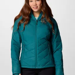 Columbia Women Hooded Solid Casual Lightweight Padded Jacket-image-18