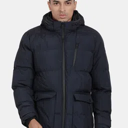 t-base Hooded Windcheater Puffer Jacket-image-45