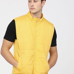 HIGHLANDER Men Yellow Puffer Jacket-picture-33